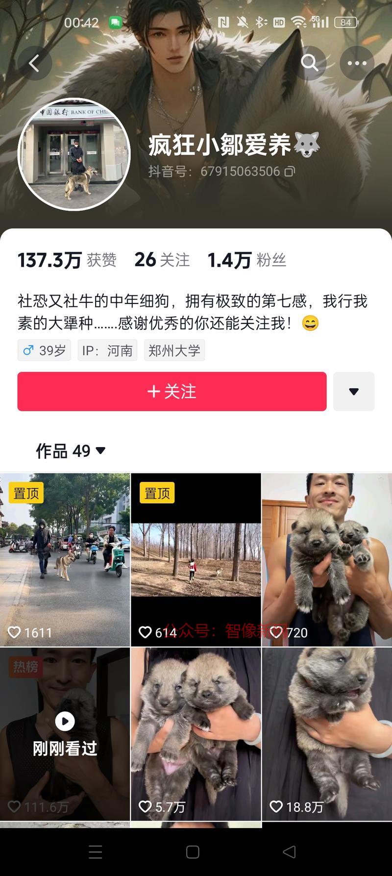 异常值，这个账号新号，…#情报-搞钱情报论坛-网创交流-智像新网